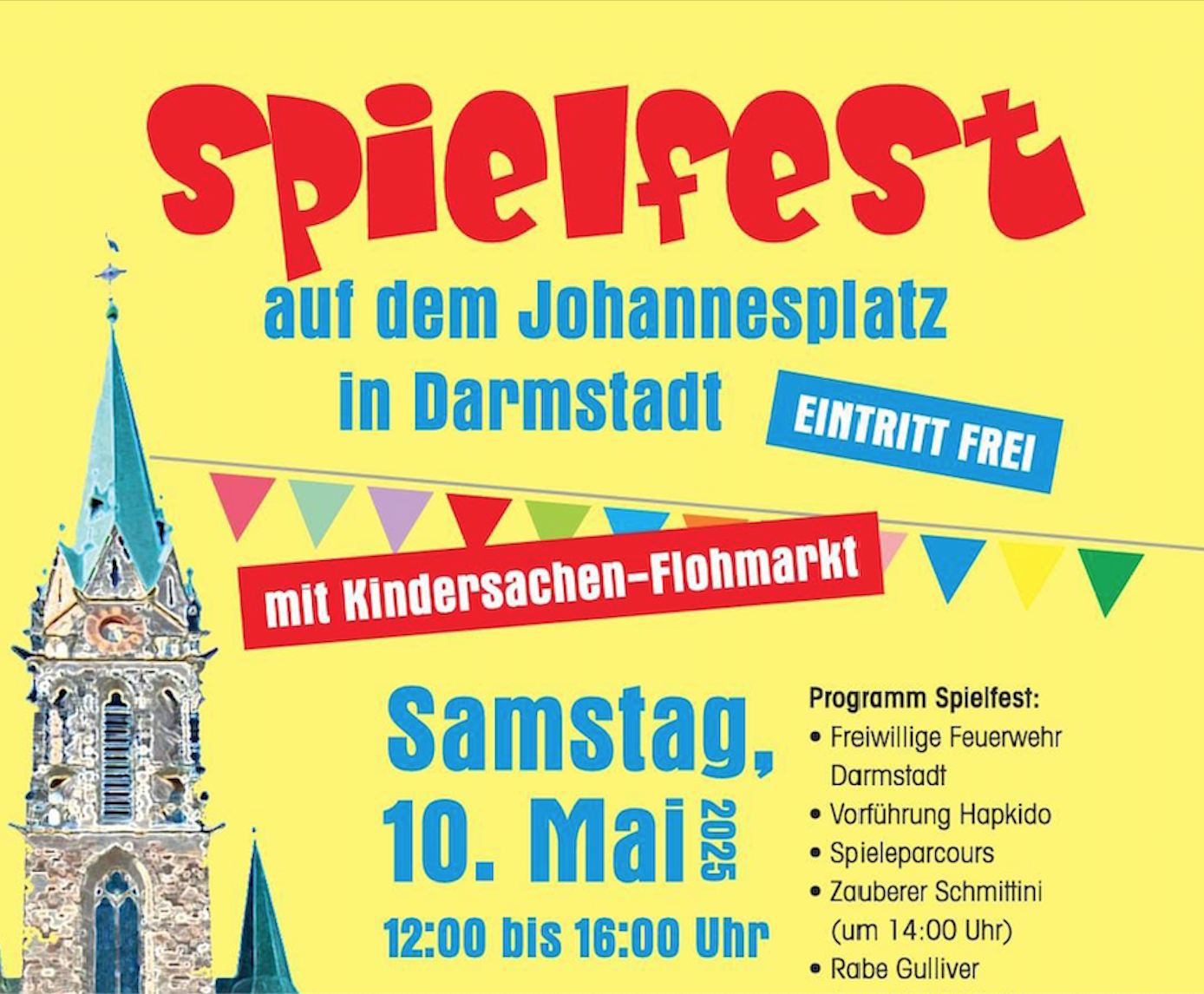2025 10. Mai Spielfest auf Johannesplatz