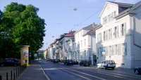 Frankfurterstraße - Einfallstraße Darmstadts von Norden