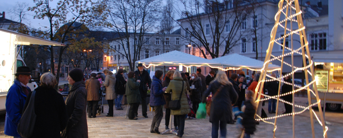 Weihnachtsmarkt 2008 - Gute Stimmung